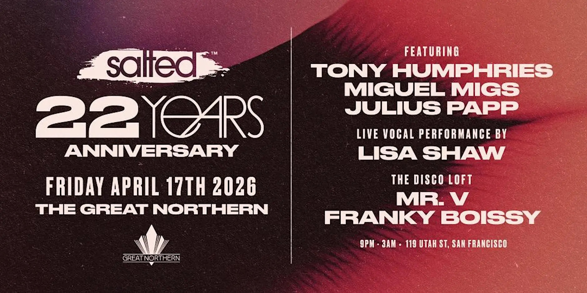 Salted 22 Years Anniversary